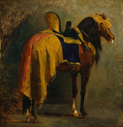 Horse Caparisoned by Isidore Pils